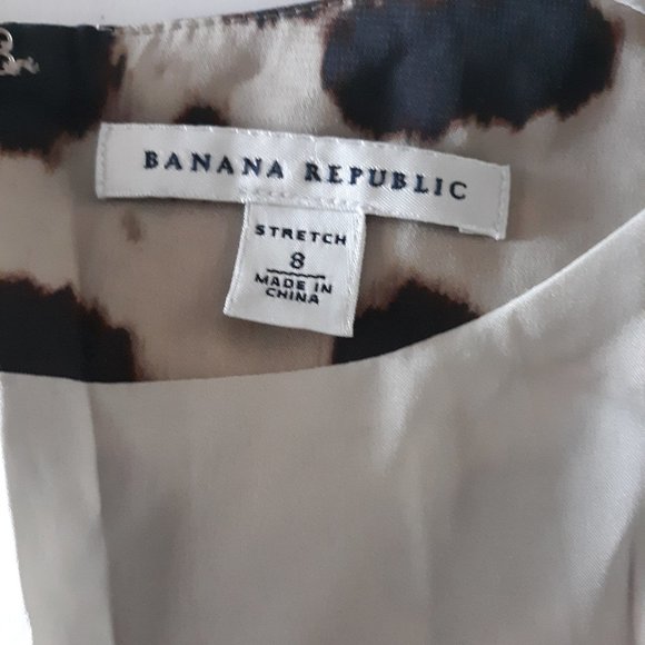 Banana Republic Cheetah Print Work Dress - Picture 4 of 7